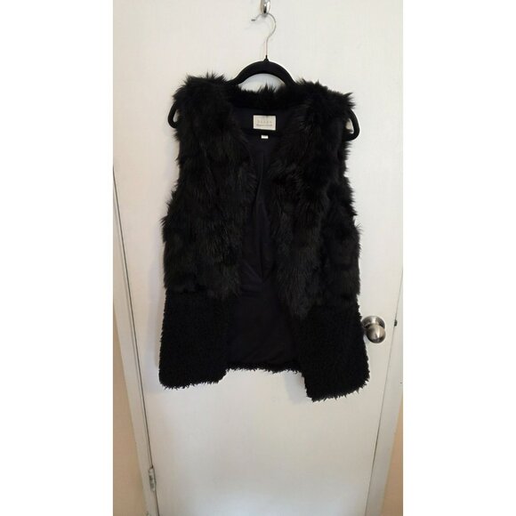 Hinge Vest Designed In Seattle Faux Fur One Size Mob Wife Old Money Maximalist - Picture 1 of 7